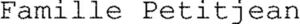Image for mark 1883938 Famille Petitjean