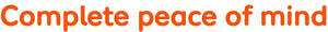 Image for mark UK00004204221 COMPLETE PEACE OF MIND