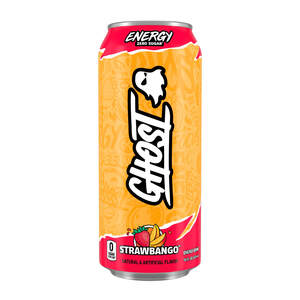 Image for mark UK00004283264 ENERGY ZERO SUGAR GHOST STRAWBANGO ENERGY DRINK NATURAL & ARTIFICIAL FLAVOR
