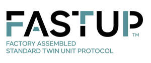 Image for mark UK00004287374 FASTUP FACTORY ASSEMBLED STANDARD TWIN UNIT PROTOCOL