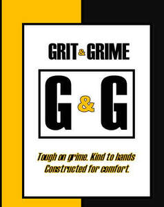Image for mark UK00004288854 GRIT & GRIME G &G TOUGH ON GRIME. KIND TO HANDS CONSTRUCTED FOR COMFORT