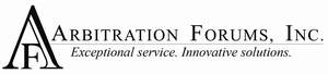 Image for mark UK00004290525 AF ARBITRATION FORUMS, Inc. Exceptional service. Innovative solutions.