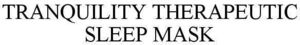 Image for mark 1885655 TRANQUILITY THERAPEUTIC SLEEP MASK
