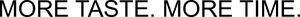 Image for mark 1886427_TIF MORE TASTE. MORE TIME.