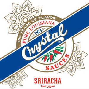 Image for mark UK00004292692 100 YEARS OF FLAVOR PURE LOUISIANA 1923 CRYSTAL SAUCES SRIRACHA سريراتشا