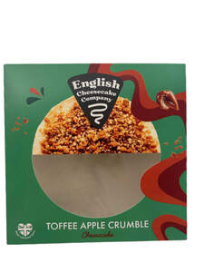 Image for mark UK00004295002_1of1_case_1of6 English Cheesecake Company TOFFEE APPLE CRUMBLE Cheesecake