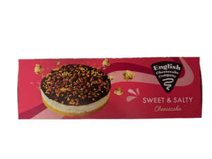 Image for mark UK00004296948_1of1_case_2of6 English Cheesecake Company SWEET & SALTY Cheesecake