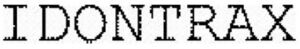 Image for mark 1890264 IDONTRAX