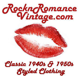 Image for mark UK00004302591 ROCKN ROMANCE VINTAGE.COM CLASSIC 1940S & 1950S STYLED CLOTHING