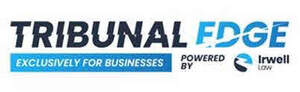 Image for mark UK00004301071 TRIBUNAL EDGE EXCLUSIVELY FOR BUSINESSES POWERED BY IRWELL LAW
