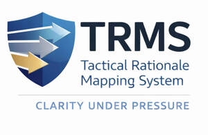Image for mark UK00004333232 TRMS TACTICAL RATIONALE MAPPING SYSTEM CLARITY UNDER PRESSURE