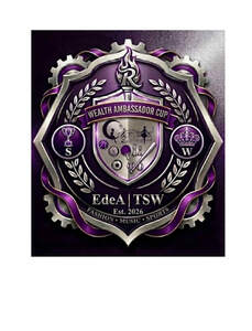 Image for mark UK00004323349 WEALTH AMBASSADOR CUP R S W EDEA | TSW FASHION &middot; MUSIC . SPORTS EST. 2026