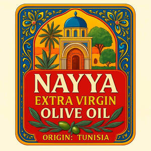 Image for mark UK00004326333 NAYYA EXTRA VIRGIN OLIVE OIL ORIGIN: TUNISIA