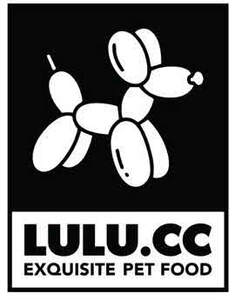 Image for mark UK00004342580 LULU.CC EXQUISITE PET FOOD
