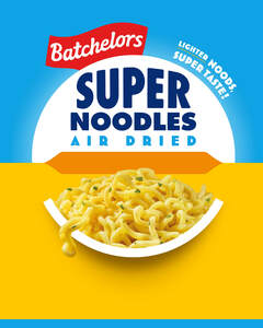 Image for mark UK00004342819 BATCHELORS SUPER NOODLES AIR DRIED LIGHTER NOODS, SUPER TASTE!