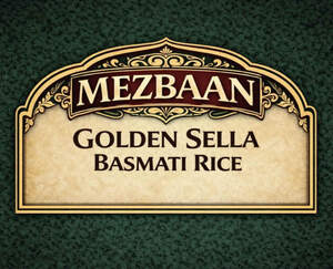 Image for mark UK00004342829 MEZBAAN GOLDEN SELLA BASMATI RICE