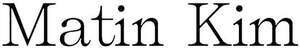 Image for mark UK00004343481 Matin Kim