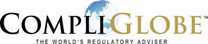 Image for mark UK00004343584 COMPLIGLOBE TM THE WORLD'S REGULATORY ADVISER