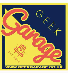 Image for mark UK00004343674_1of2 GEEK GARAGE EST 2019 WWW.GEEKGARAGE.CO.UK
