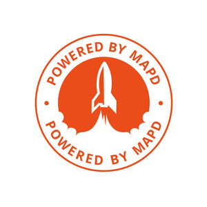 Image for mark UK00004345008 POWERED BY MAPD POWERED BY MAPD