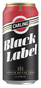Image for mark UK00004345904_1of1_case_2of6 1840 CARLING Black Label PREMIUM BRITISH LAGER ALC 4.7% VOL