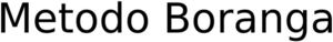 Image for mark 1904396 Metodo Boranga