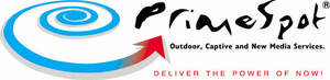 Image for mark UK00004344941 PrimeSpot Outdoor, Captive and New Media Services. DELIVER THE POWER OF NOW!