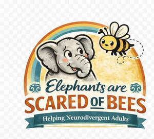Image for mark UK00004346854 Elephants are SCARED OF BEES Helping Neurodivergent Adults