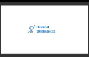 Image for mark UK00004347144 HiRecruit STRIVE FOR SUCCESS