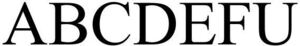 Image for mark 1908002 ABCDEFU