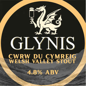 Image for mark UK00004355614 GLYNIS CWRW DU CYMREIG WELSH VALLEY STOUT 4.8% ABV