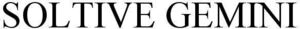 Image for mark 1893368 SOLTIVE GEMINI