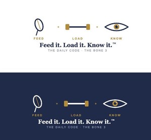 Image for mark FEED IT. LOAD IT. KNOW IT Feed it. Load it. Know it.™ The Daily Code - The Bone 3