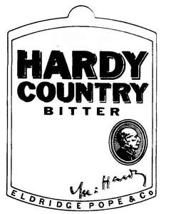 Image for mark UK00004326799 HARDY COUNTRY BITTER ELDRIDGE POPE & CO