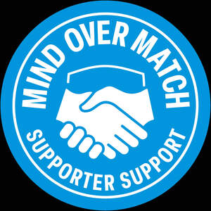 Image for mark UK00004366232 MIND OVER MATCH SUPPORTER SUPPORT