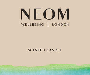Image for mark UK00004366300 NEOM WELLBEING | LONDON SCENTED CANDLE