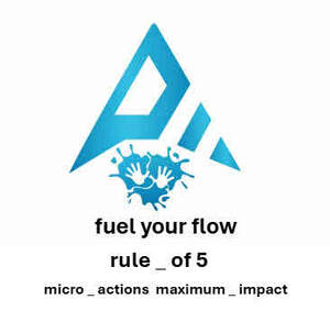 Image for mark UK00004367330 Fuel your flow rule_of 5 micro_actions maximum_impact
