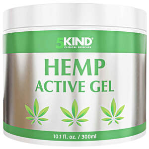 Image for mark UK00004367876 5KIND CLINICAL SKINCARE HEMP ACTIVE GEL 10.1 fl. oz. / 300 ml