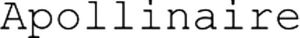 Image for mark 1911832 Apollinaire