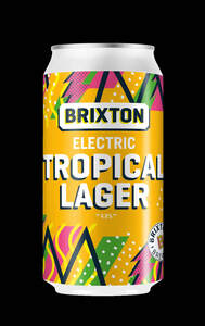 Image for mark UK00004368455 BRIXTON ELECTRIC TROPICAL LAGER ALC 4.0% VOL
