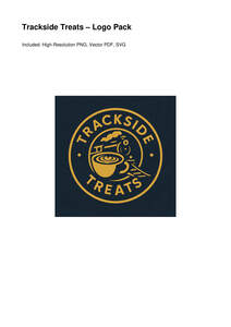 Image for mark UK00004368836 TRACKSIDE TREATS - LOGO PACK INCLUDED: HIGH-RESOLUTION PNG, VECTOR PDF, SVG TRACKSIDE TREATS