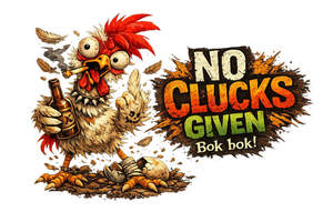 Image for mark UK00004373056_1of2 NO CLUCKS GIVEN BOK BOK!