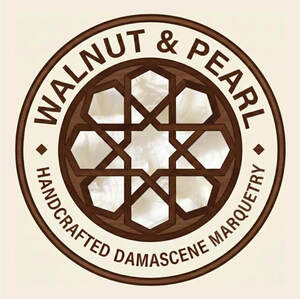 Image for mark UK00004375692 WALNUT & PEARL
HANDCRAFTED DAMASCENE MARQUETRY