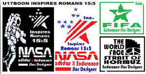 Image for mark UK00004369237 U17BOON INSPIRES ROMANS 15:5 INC. INC. INSPIRES ENDURANCE STAR DESIGNER ROMANS 15:5 INSPIRES THE NASA ROMANS 15:5 WORLD NASA FAGE ADIDAS X ENDURANCE STRAIT OF STAR DESIGNER ADIDAS X ENDURANCE HORMUZ STAR DESIGNER ENDURANCE STAR DESIGNER INC.