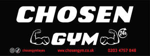 Image for mark UK00004376898 CHOSEN GYM 24H CHOSENGYMHAYES WWW.CHOSENGYM.CO.UK