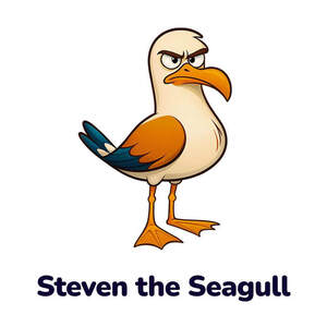 Image for mark UK00004379428 STEVEN THE SEAGULL
