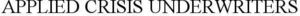 Image for mark 1914785 APPLIED CRISIS UNDERWRITERS