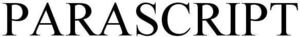 Image for mark 1915463 PARASCRIPT