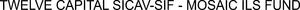 Image for mark 1915979_TIF TWELVE CAPITAL SICAV-SIF - MOSAIC ILS FUND