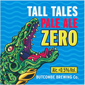 Image for mark UK00004362331 TALL TALES PALE ALE ZERO ALC .< 0.5% VOL. BUTCOMBE BREWING CO.